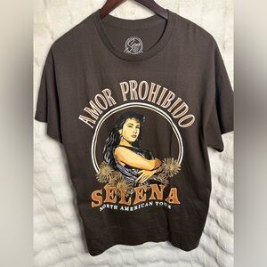 Selena Amor Prohibido Tour Tee | Official Merch | Size M